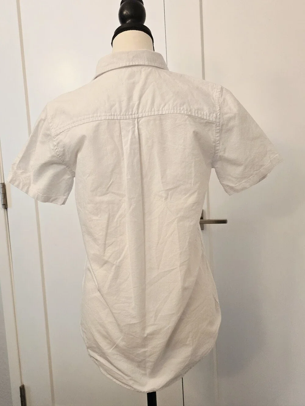 The Children's Place Boy's White Oxford Short-Sleeve Button Down Shirt 16